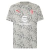 Camisola AC Milan Pre-Match Homen 2025-26 Cinza
